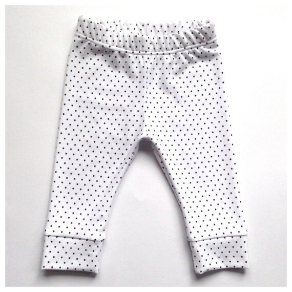 Items similar to Baby Leggings Toddler Leggings - Cotton Lyrcra Knit ...