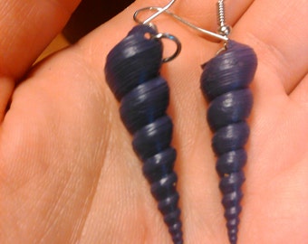 Ursula Purple Shell Earrings! So very cute and unique!