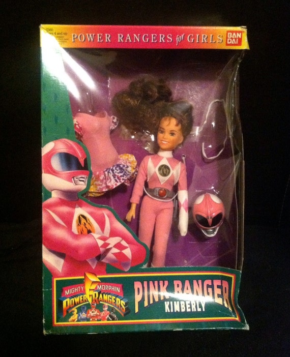 pink power ranger doll