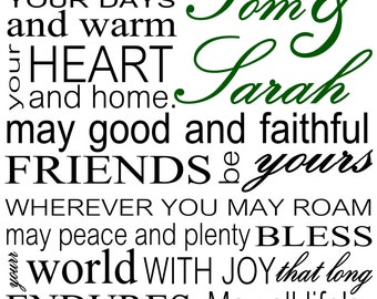 IRISH ANNIVERSARY BLESSING