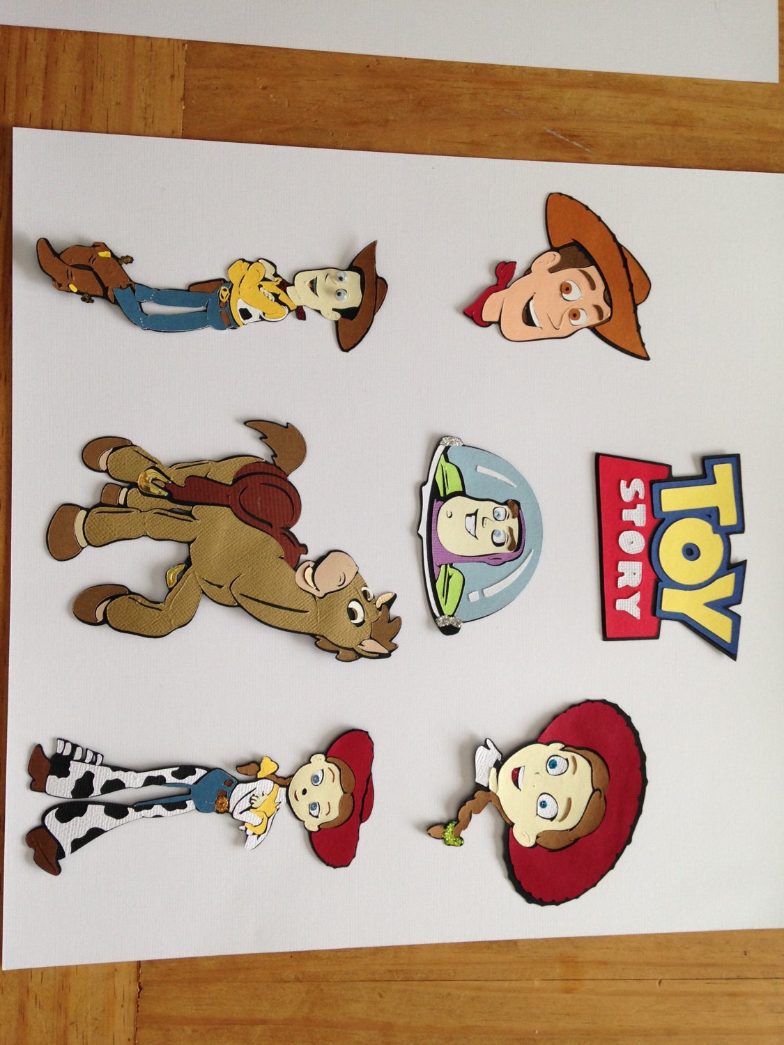 Cricut Die Cut, Toy Story set of 7 with Title from GmasCraftRoom on