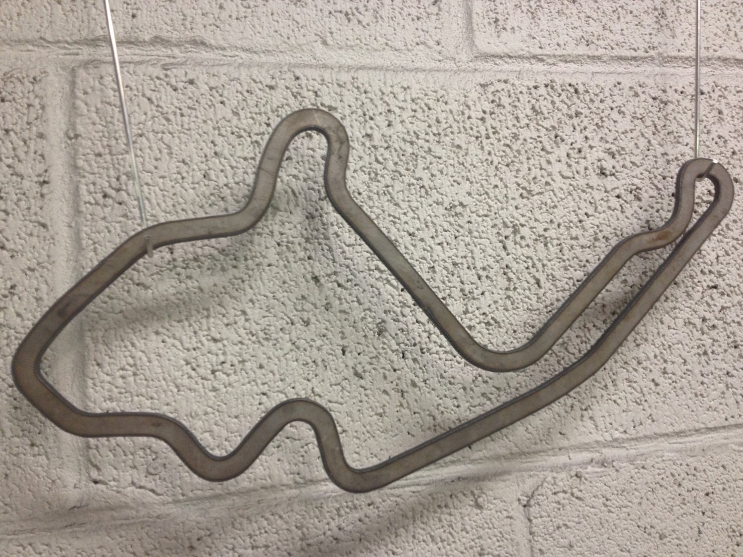 Race Track Wall Art. 4 to 12 inch. North American by PlasmaTracks