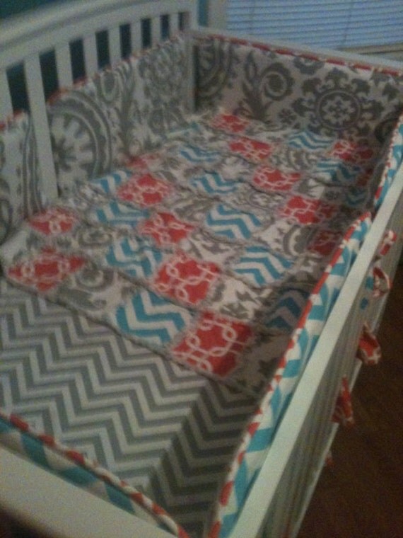 Custom Crib Bedding Set