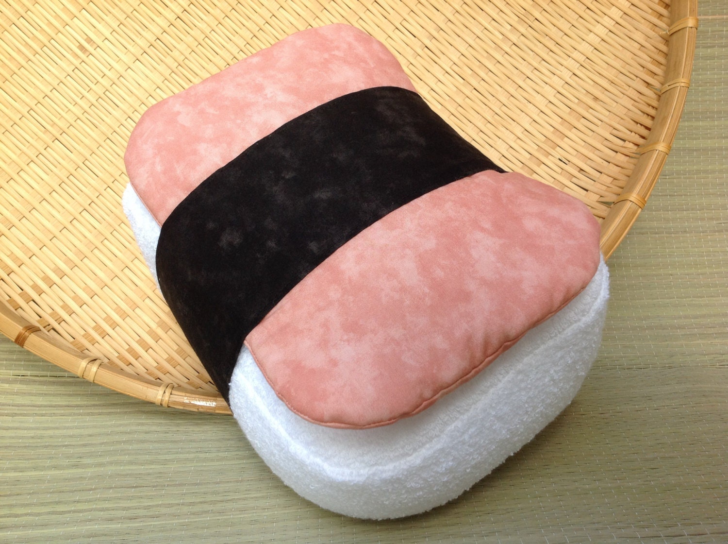 Spam musubi pillow