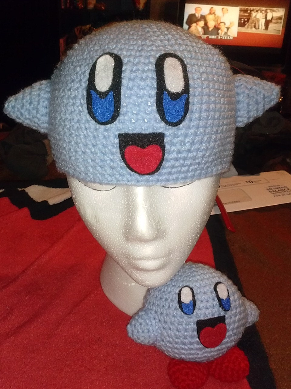 mario plush hat comes off