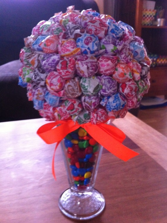 Items similar to Dum Dum & Skittles Candy Bouquet on Etsy