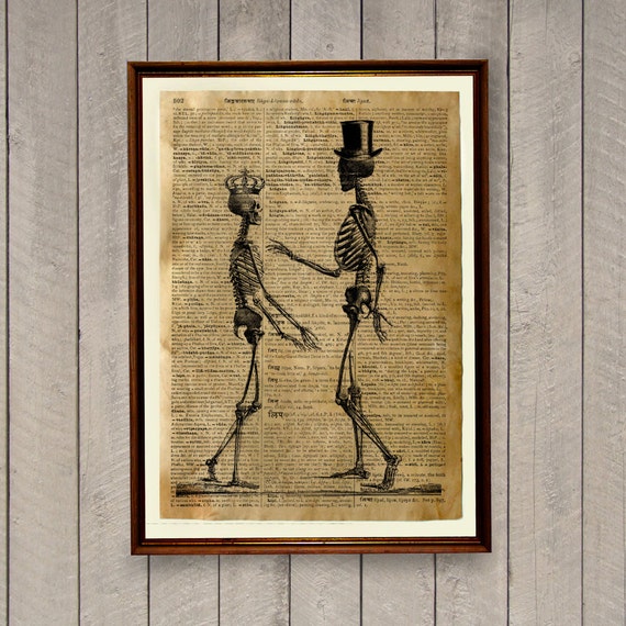 Macabre Home Decor | macabre print skeleton decor anatomy poster dictionary page Macabre Home Decor | macabre print skeleton decor anatomy poster dictionary page