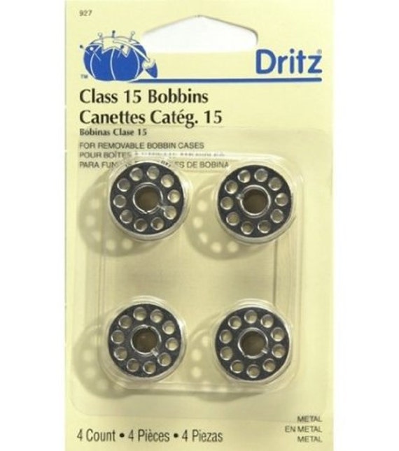 Dritz Class 15 Metal Bobbins 4/pk
