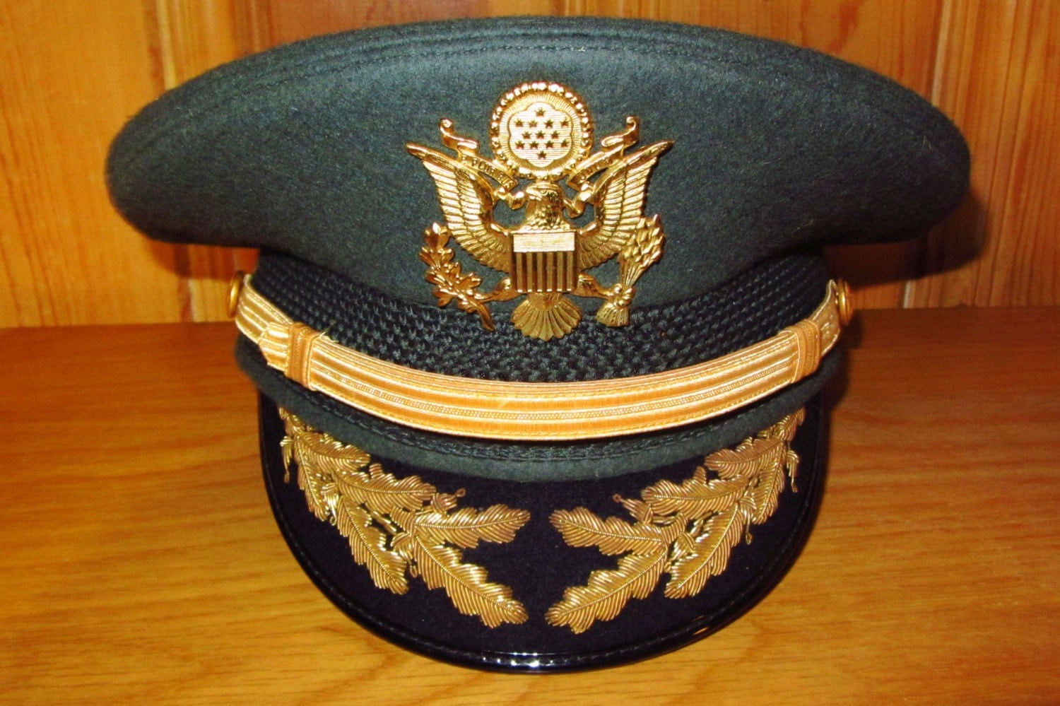 Army Green Service Cap - Army Military