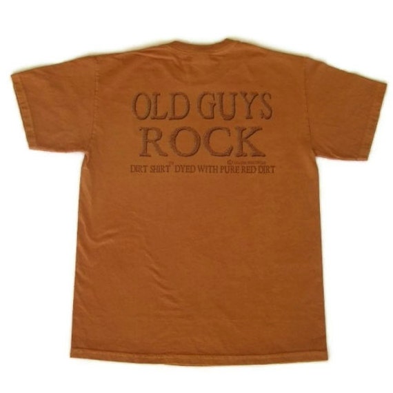 Items similar to Original Red Dirt Shirts; Old Guys Rock tee shirt on Etsy