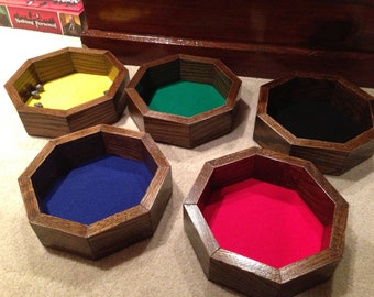Octagonal Dice Trays