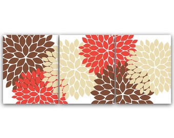 Coral bathroom | Etsy Coral bathroom | Etsy