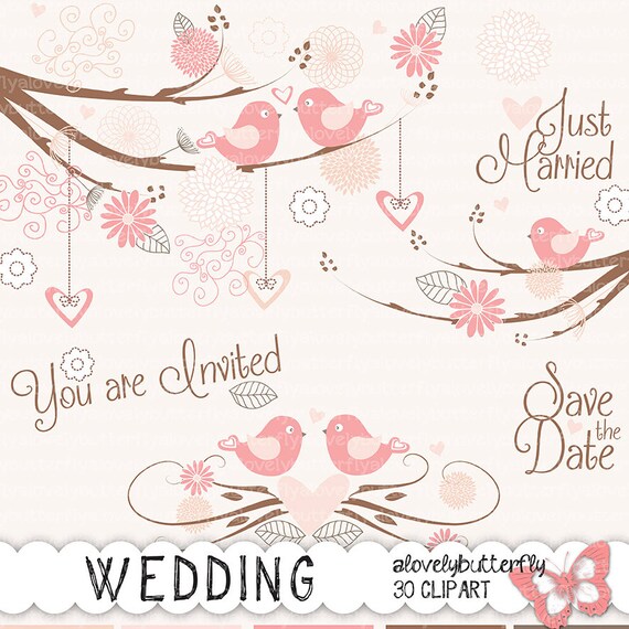 clipart hochzeit einladung