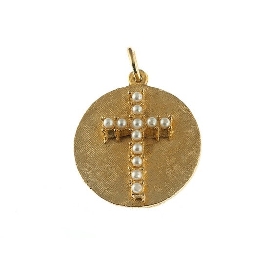 Vintage Cross Pendant by KrombholzJewelers on Etsy
