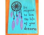 dream catcher personalized canvas