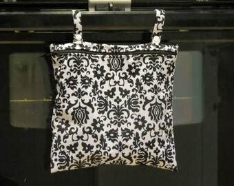 Kitchen Wet Bag, Hanging Wet Bag, Wetbag, Unpaper Towels, Reusable Towels, Kitchen Towels, Dish Towel, Reusable Sponge, Ecofriendly, Ecobag