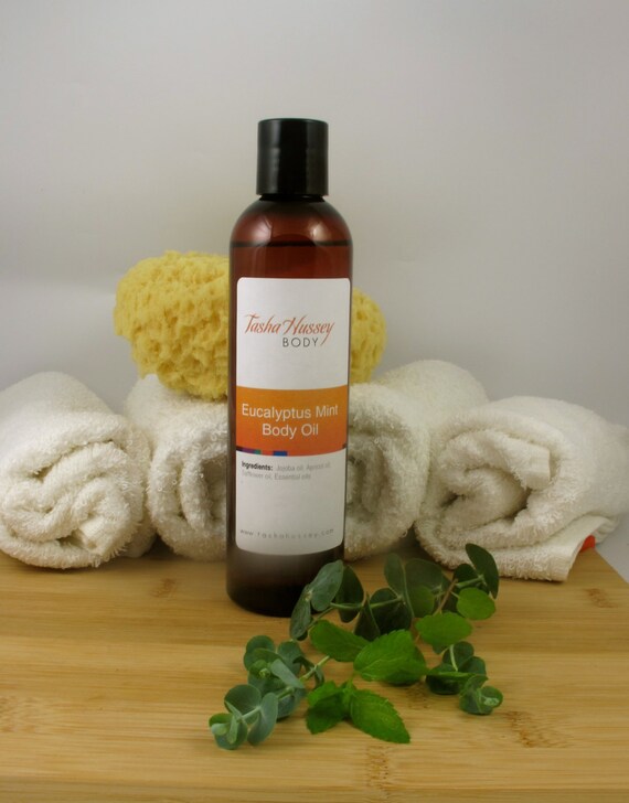 Eucalyptus Mint Body Oil Eucalyptus peppermint by TashaHusseyBody