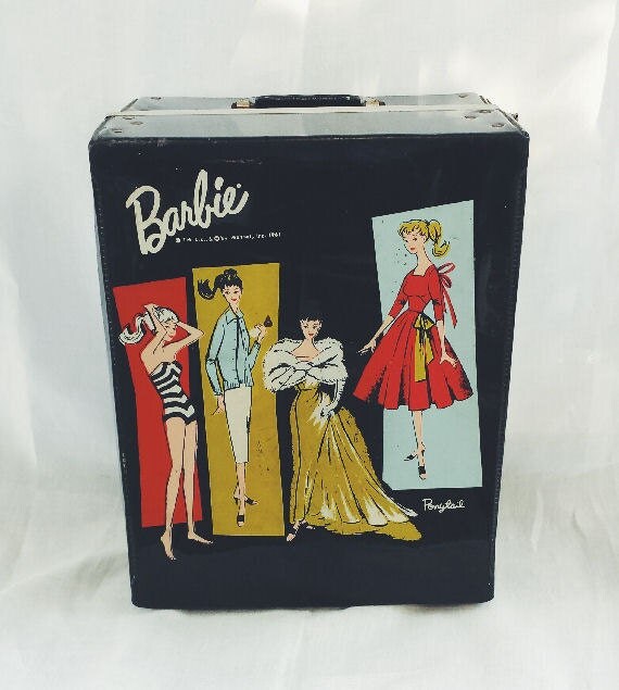 barbie doll case ponytail 1961