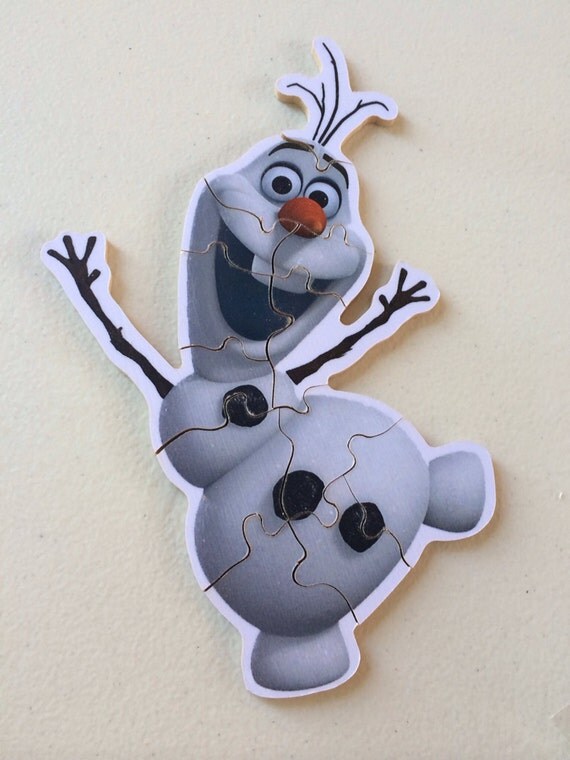 frozen wooden puzzle