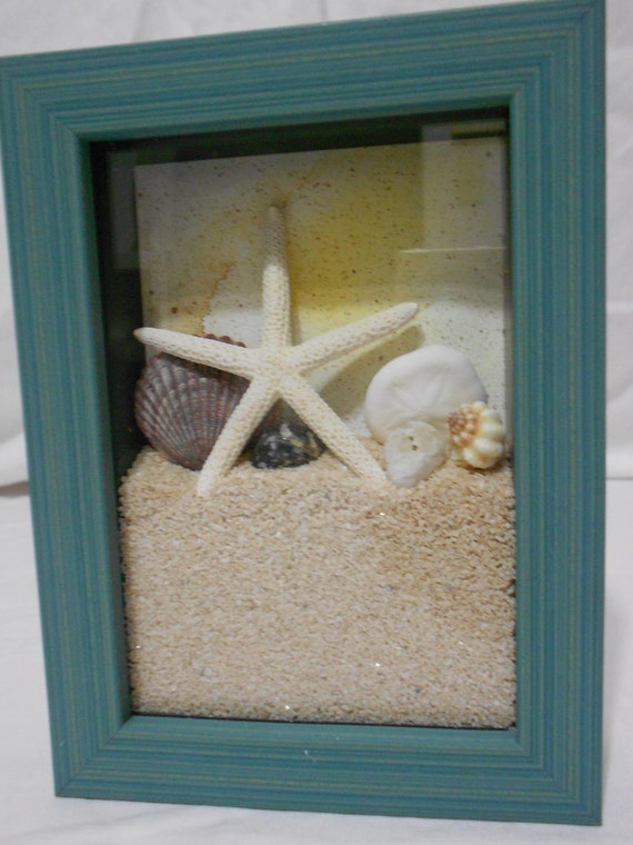 Set Of 2 Beach Shadow Boxes