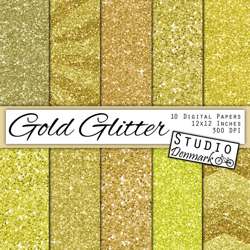 gold glitter studio denmark