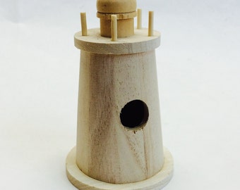 Popular items for lighthouse birdhouse on Etsy