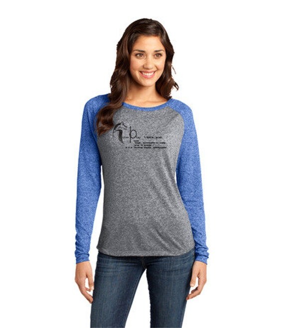 Horseplay Definition Long Sleeve Burnout Tee