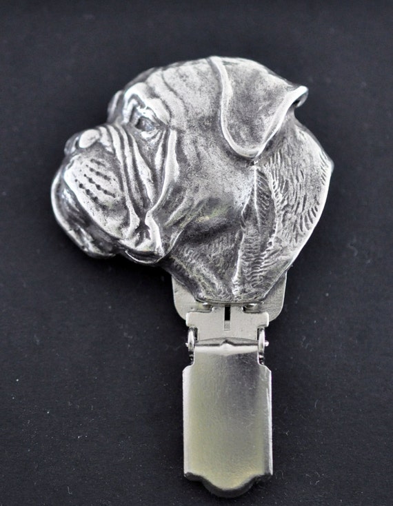 Bullmastiff dog clipring dog show ring by on Etsy