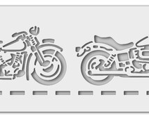 popular items for motorcycle stencil on etsy