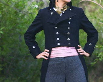 Amazing Double-Breasted Tailcoats---For Women