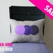 Ombre Trio Pillow - Plum