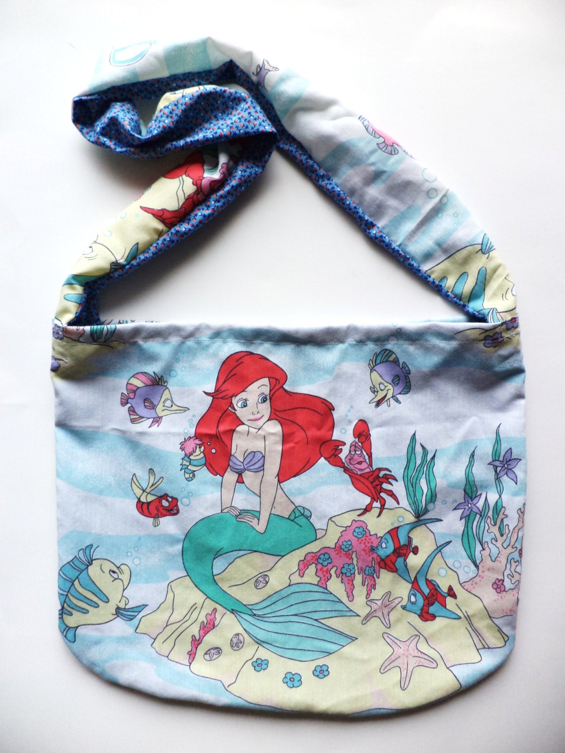 the little mermaid tote bag