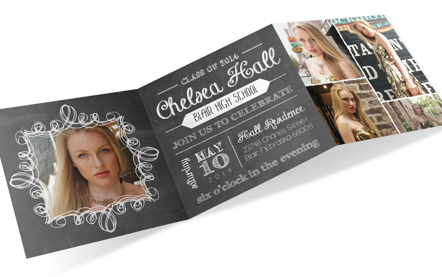 Tri Fold Invitation 2