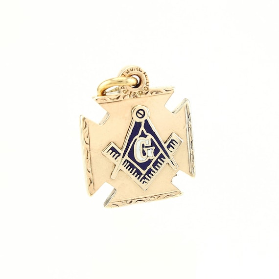 Items similar to Masonic & Order of Railway Conductors Pendant Charm ...