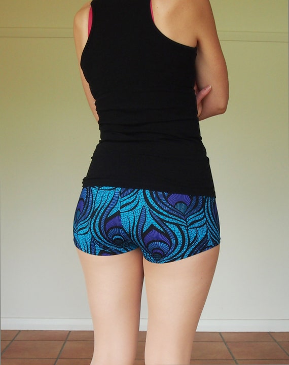Peacock Roller Derby Shorts in stock