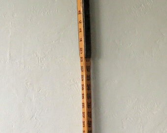 Vintage Log Scaling Stick / 60 Inch Wooden Log Scaler's Stick / Oregon