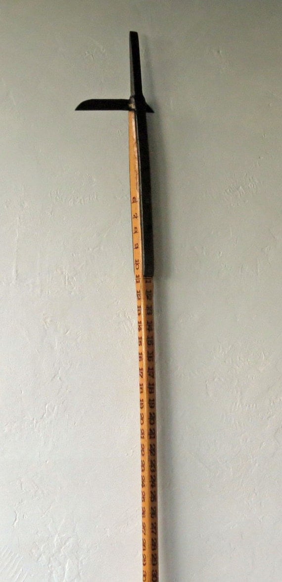 Items similar to Vintage Log Scaling Stick / 60 Inch Wooden Log Scaler