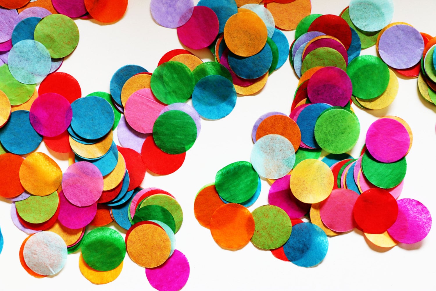 tissue rainbow confetti circle shaped tissue rainbow confetti circle shaped