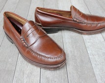 Vintage aÃ±os 70 - 80-Johnston  Murphy - Beef roll mocasines. Inusual ...