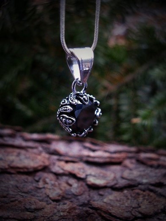 Orkney Island Dark Drow Elf Amulet Celtic Fantasy by Starry1Night