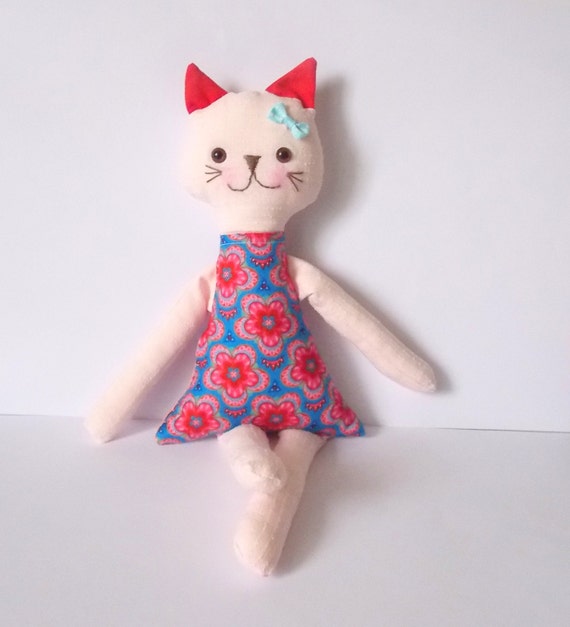 pink kitty cat stuffed animal