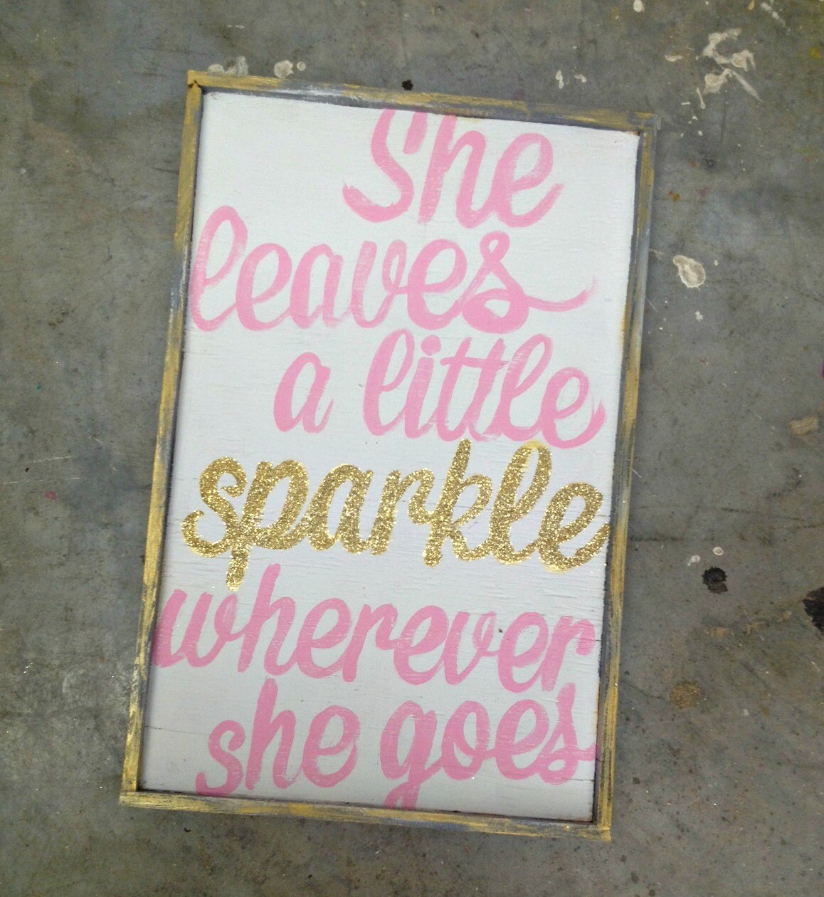 She leaves a little Sparkle wherever she goes by Junque2Jewels