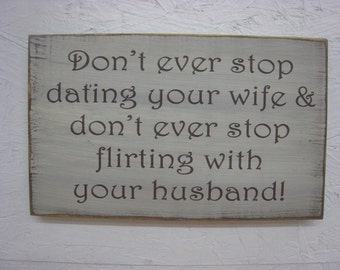 Popular Items For Husband Wife Sign On Etsy