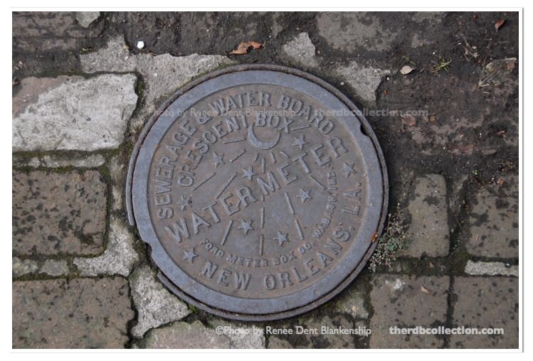 Watermeter Photo New Orleans Water Meter Cover Print