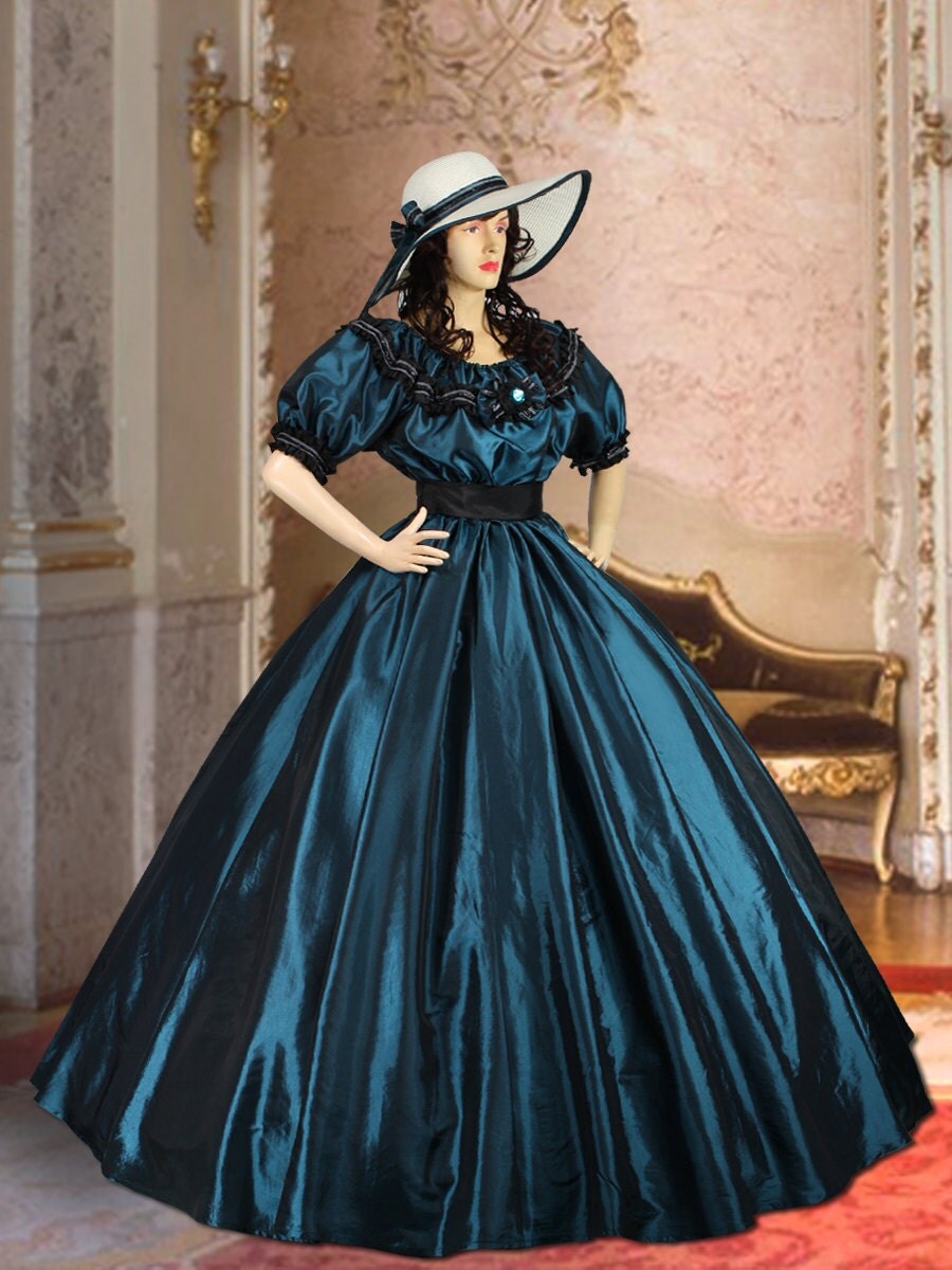 civil war ball gown