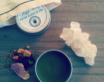BOTANICAL PERFUME SOLID - All Organic. Jojoba Oil. Essential Oils, Resins + co2 Extracts. Beewax. Subtle. Special. Unique. Magical Blends.