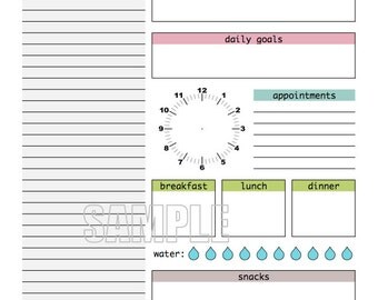 work day organizer