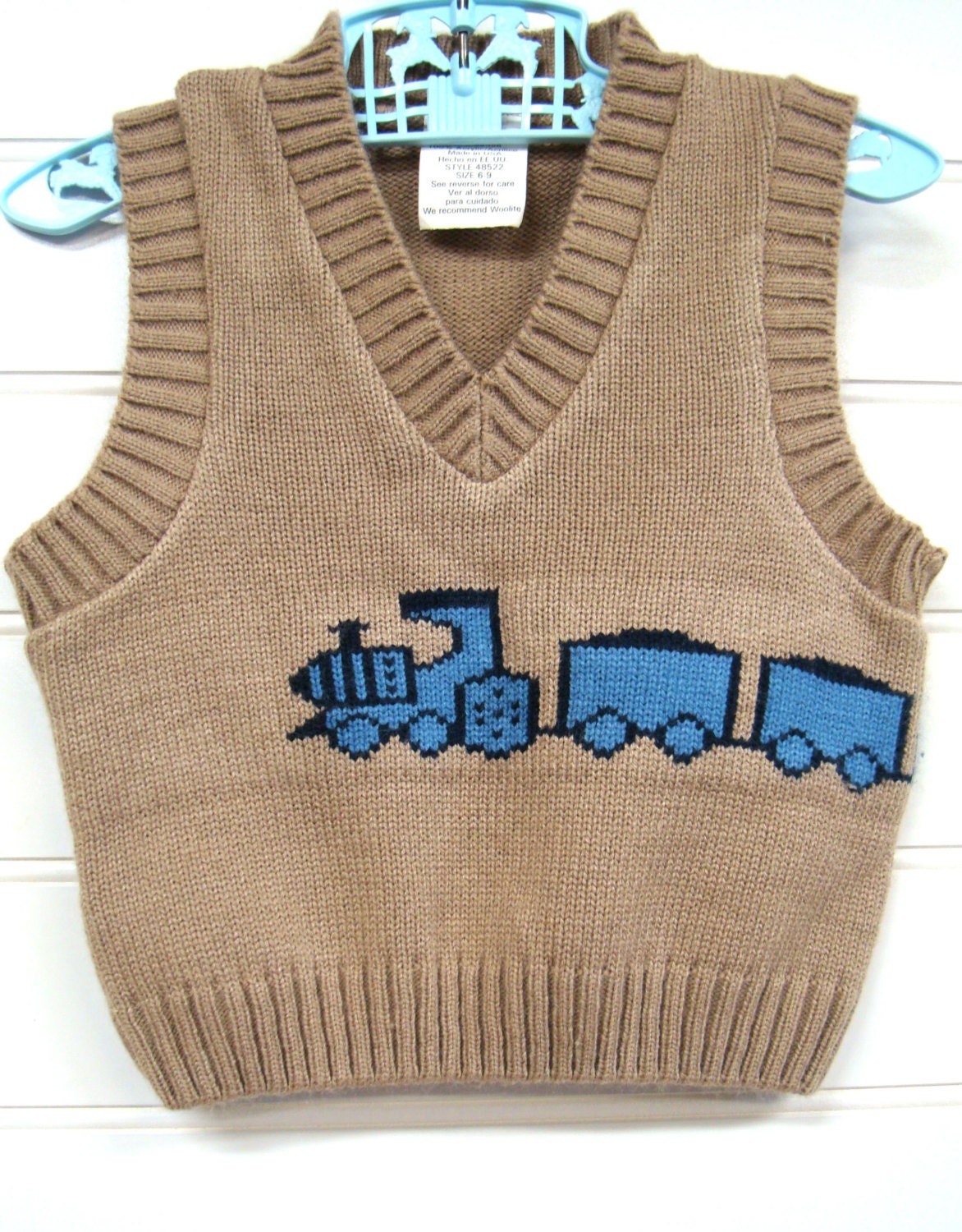 Vintage Baby Boy Sweater Vest Baby Boy Clothes Baby Vest