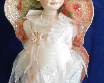Vintage Porcelain Fairy Doll