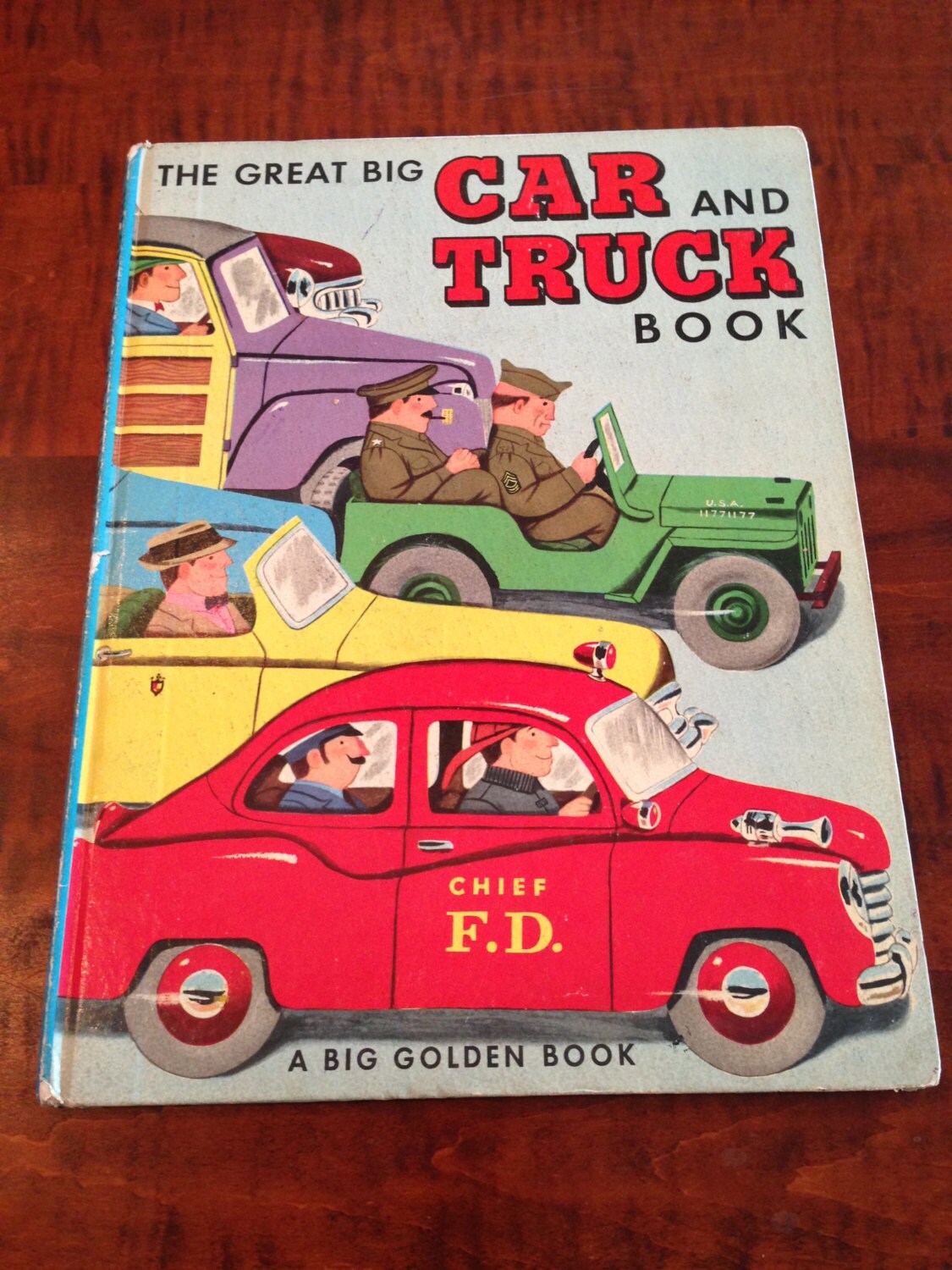The Great Big Car and Truck Book Richard by TheGOOSEandTheHOUND